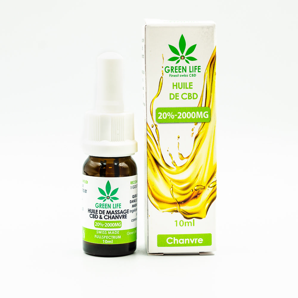 Huile CBD 20% FULLSPECTRUM | 10ml | 2000mg  Suisse CBD