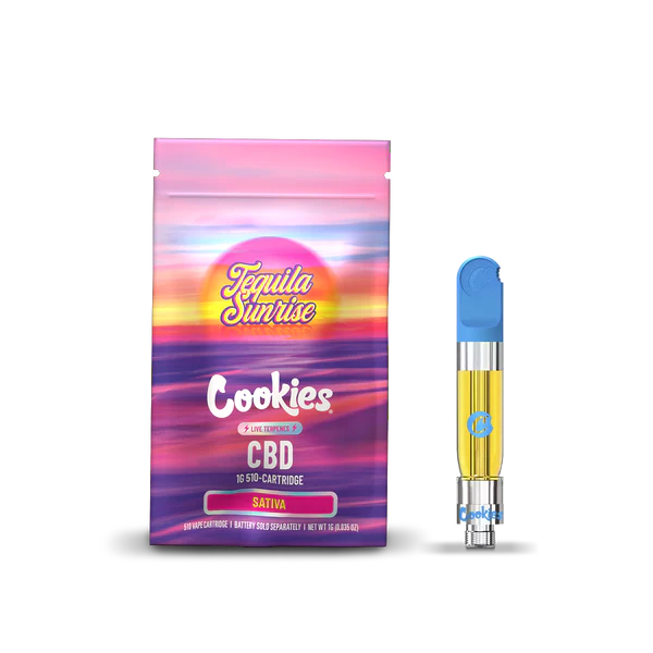 Cookies CBD Cart Tequila Sunrise | Full Spectrum Vape Swiss CBD Cookies CBD Cart Tequila Sunrise | Full Spectrum Vape Swiss CBD