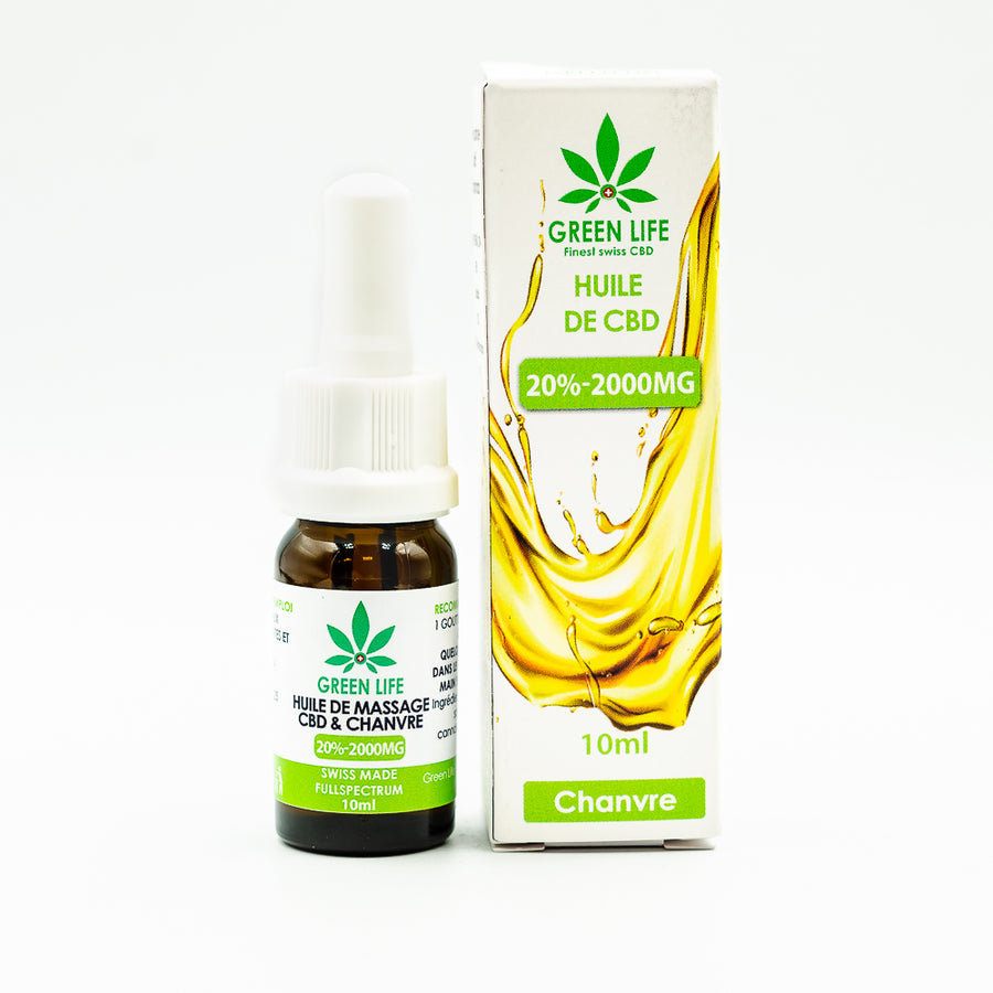 Huile CBD 20% Full Spectrum 10 ml – Green Life