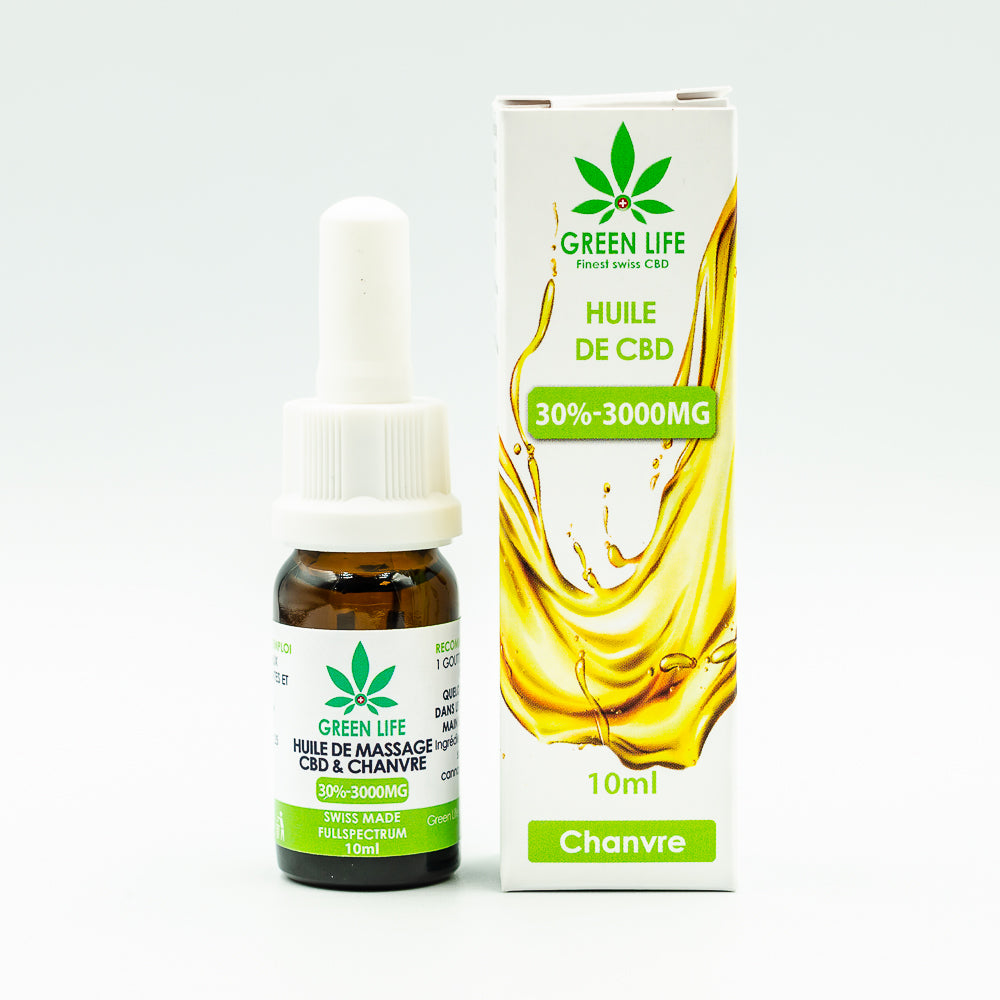 Huile CBD 30% Full Spectrum 10 ml – Green Life