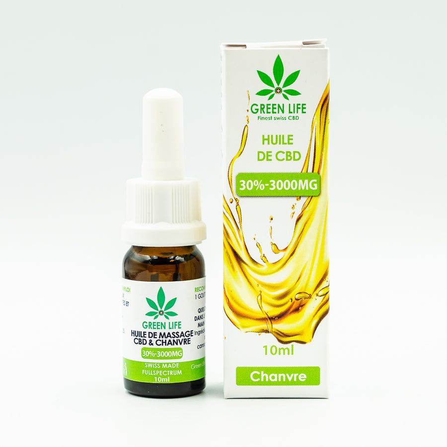 Huile CBD 30% Full Spectrum 10 ml – Green Life
