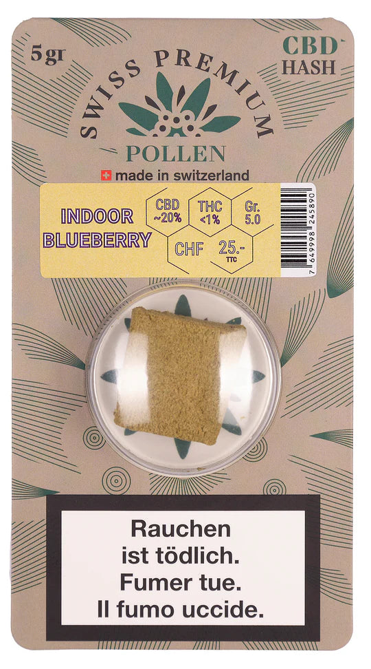 Blueberry Indoor – pollen CBD Swiss Premium Pollen