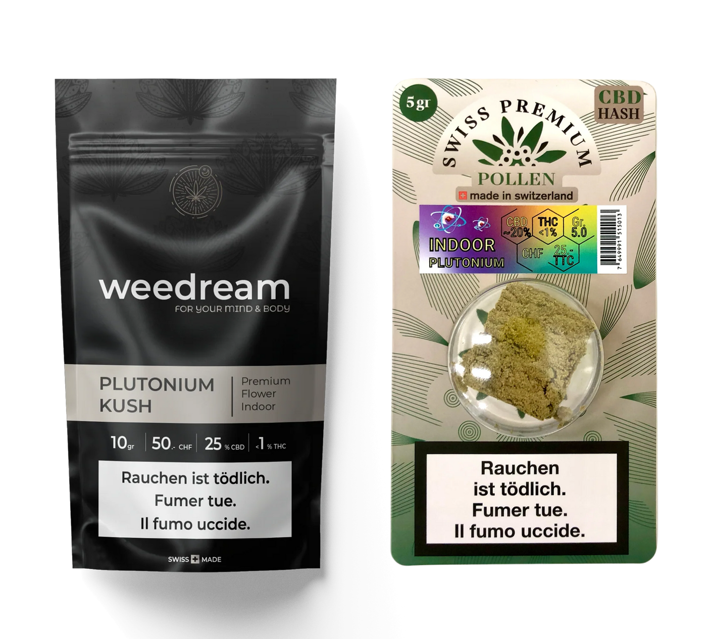 Pack Plutonium Kush – Fleur & Pollen