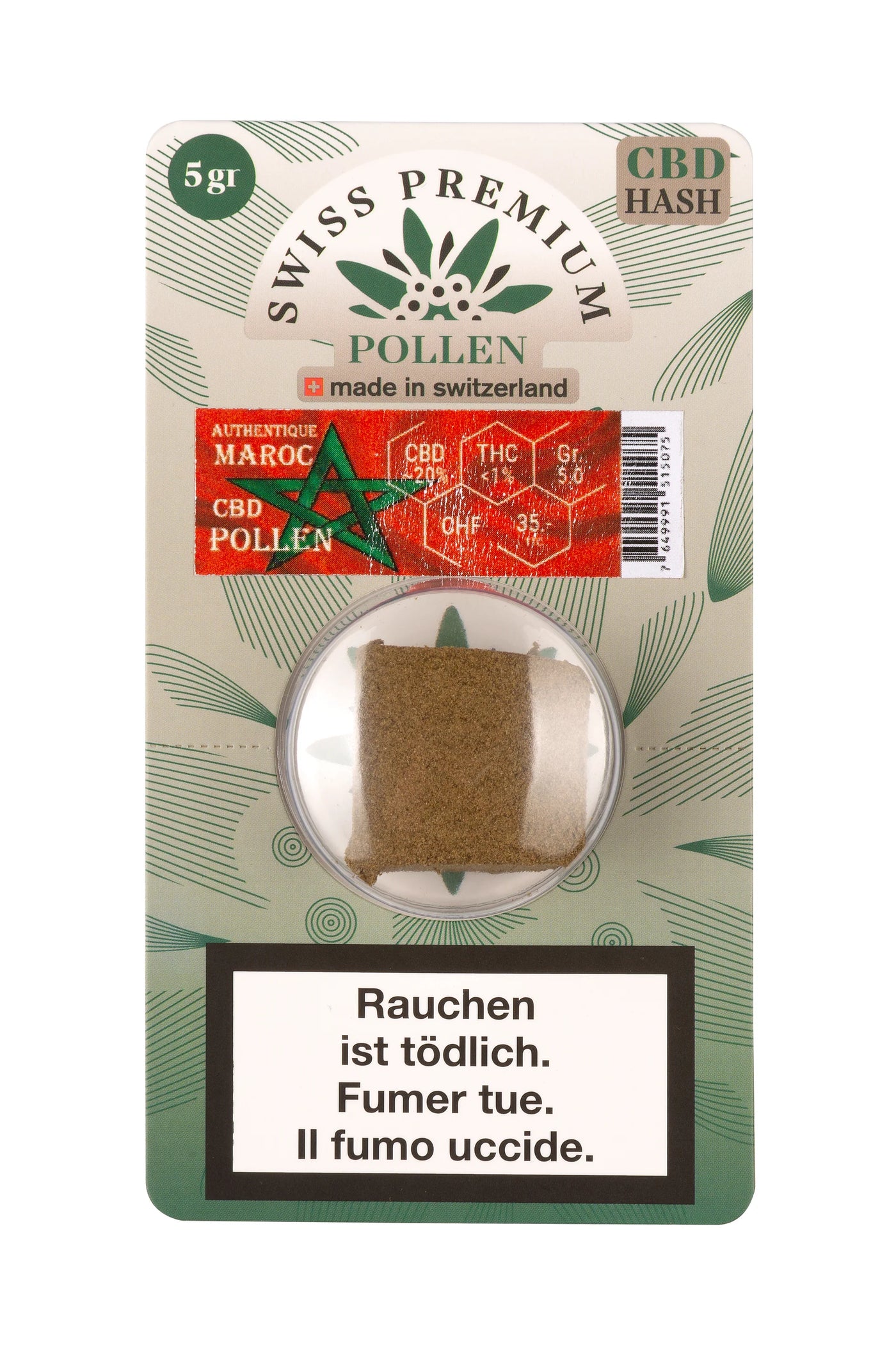 Authentic Moroccan CBD - Swiss Premium Pollen