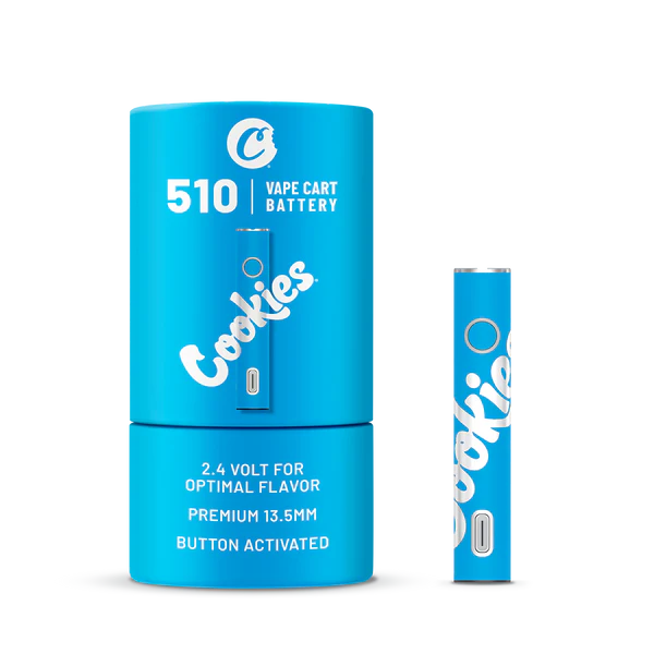 Batterie Cookies 510 bleue – accessoire pour cartouche CBD