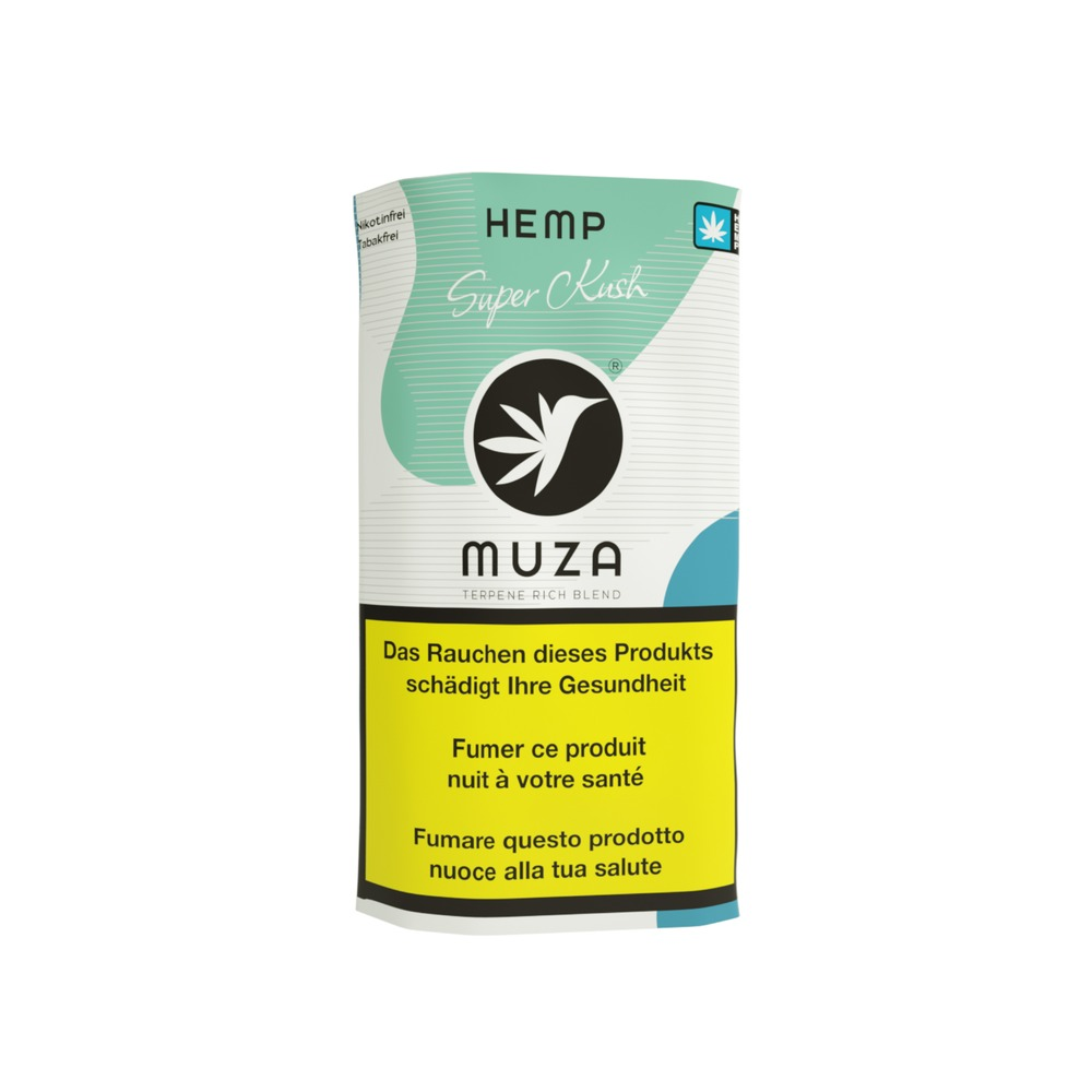MUZA Hemp Super Kush – substitut de tabac sans nicotine