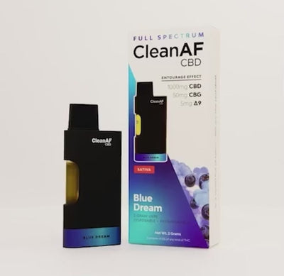 CleanAF CBD - Vape Pen Fullspectrum 2000mg