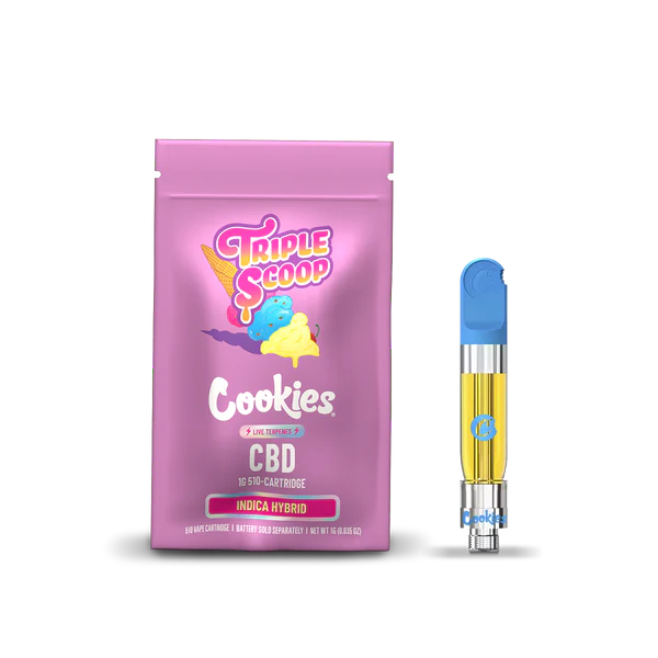 Cookies CBD Cart Triple Scoop – cartouche Full Spectrum
